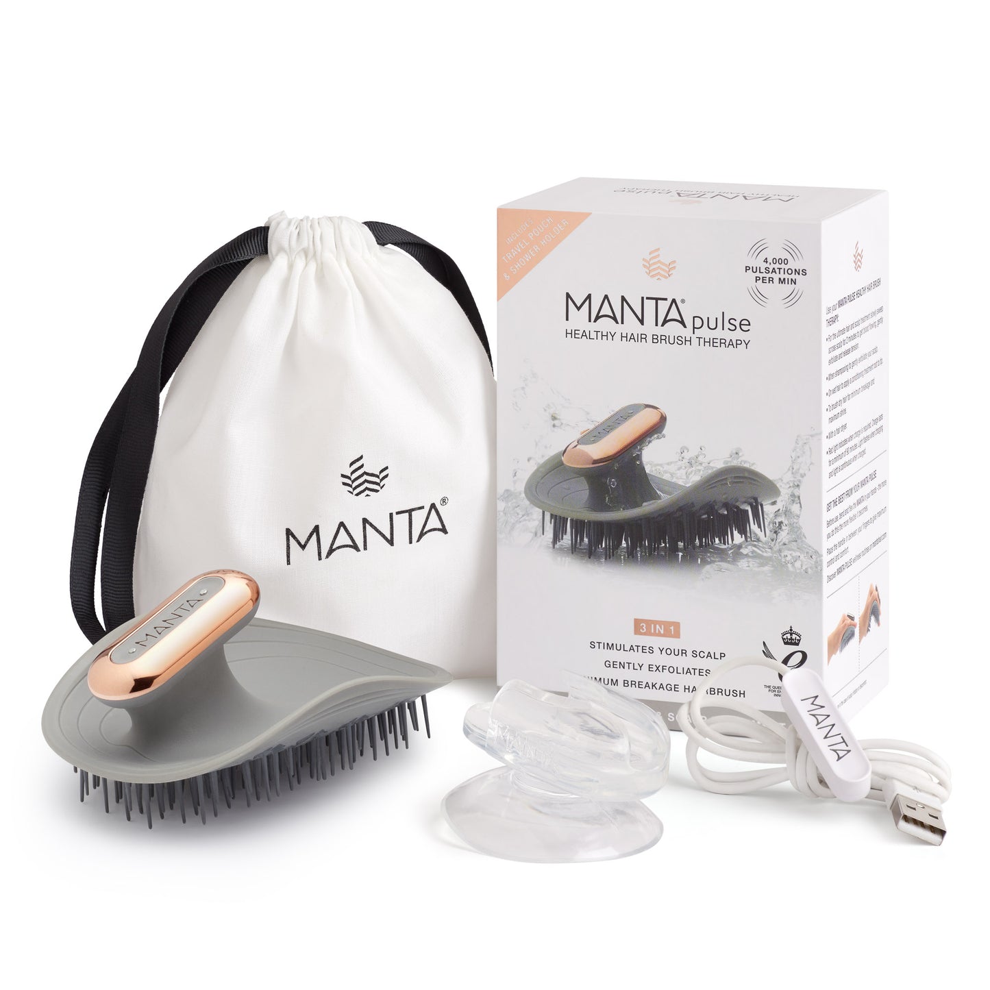 Manta Pulse - Electric Scalp Massager