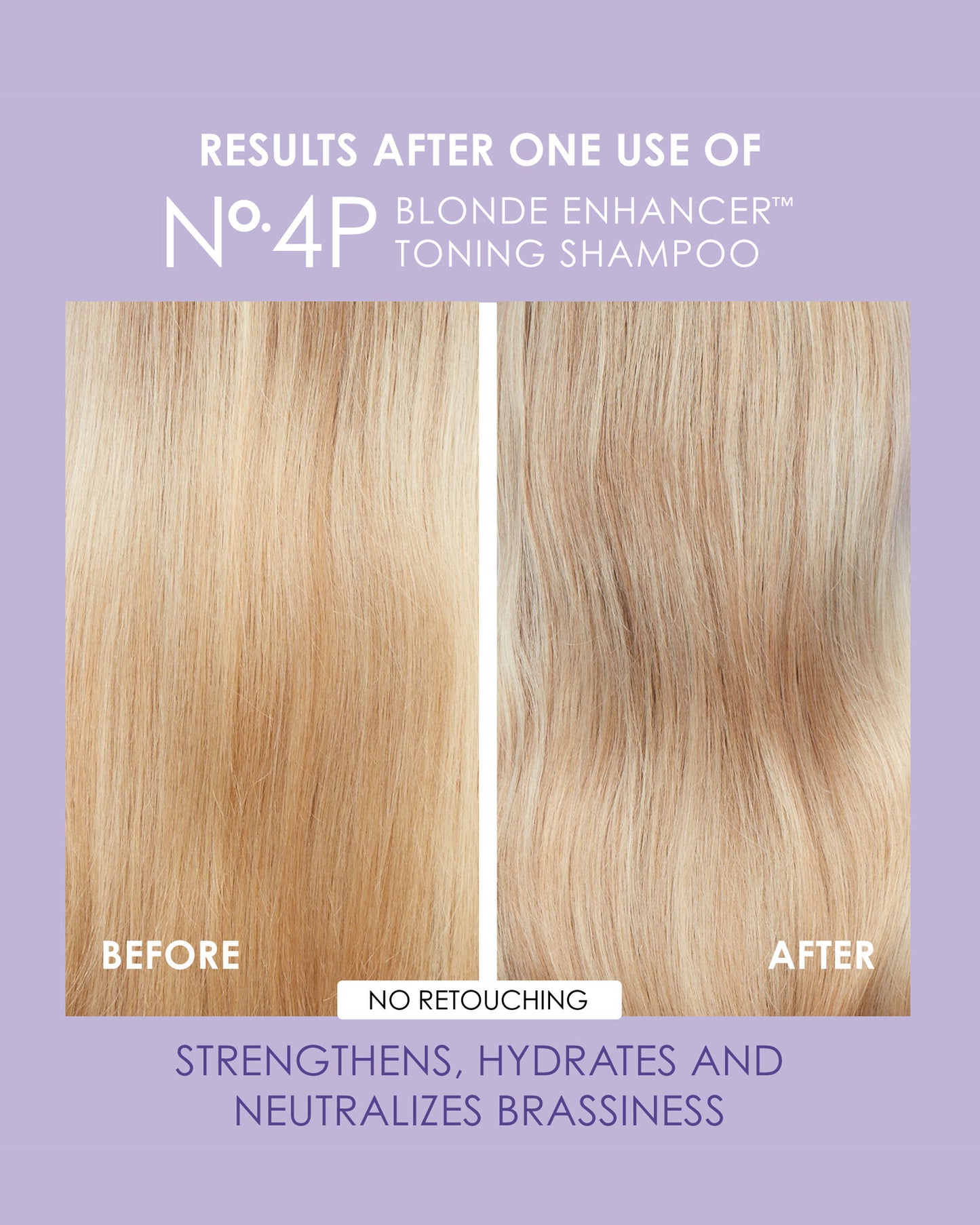 Nº.4P Blonde Enhancer Toning Shampoo