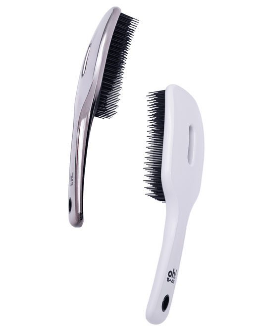 twss – OH! Flexible Travel Hair Brush– Detangling & Scalp Stimulating Brush for Wet & Dry Hair