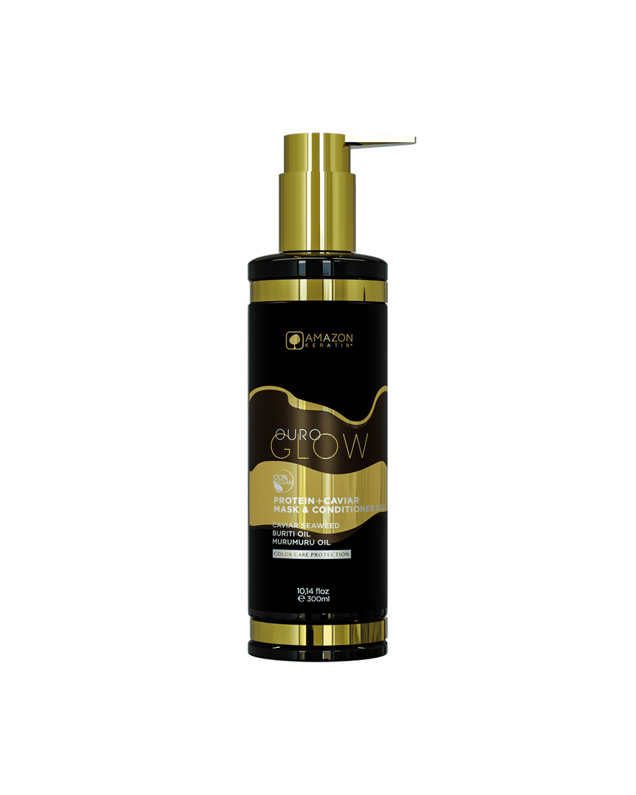 Amazon Keratin Ouro Glow Protein + Caviar Mask Conditioner