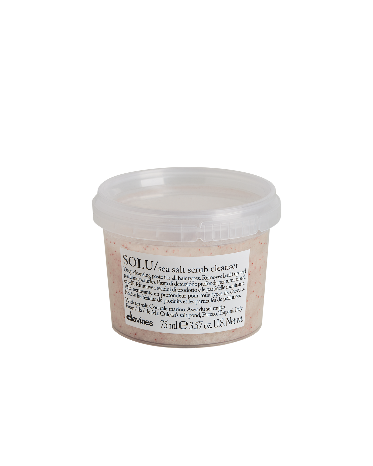 SOLU Sea Salt Scrub Cleanser