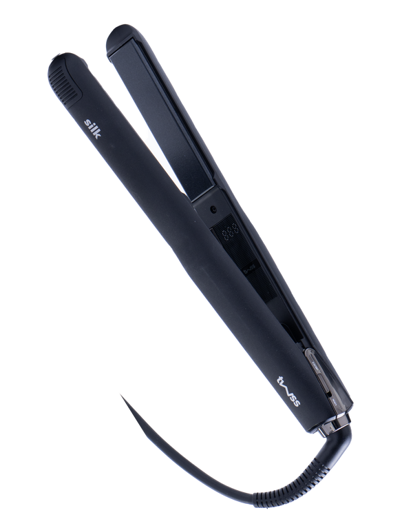 twss – Silk Nano-Diamond coated Hair Straightener– Digital Infrared Flat Iron for Sleek, Frizz-Free Styling