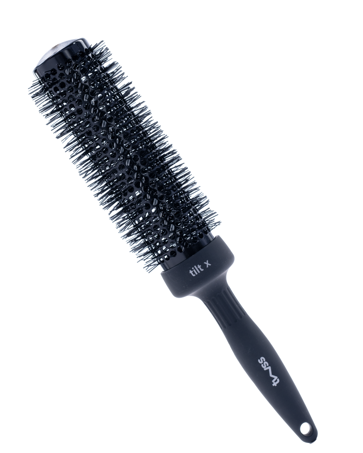 twss - Tilt-X Ceramic Blow Dry Brush– Round long barrel Brush for Fast Drying & Frizz Control