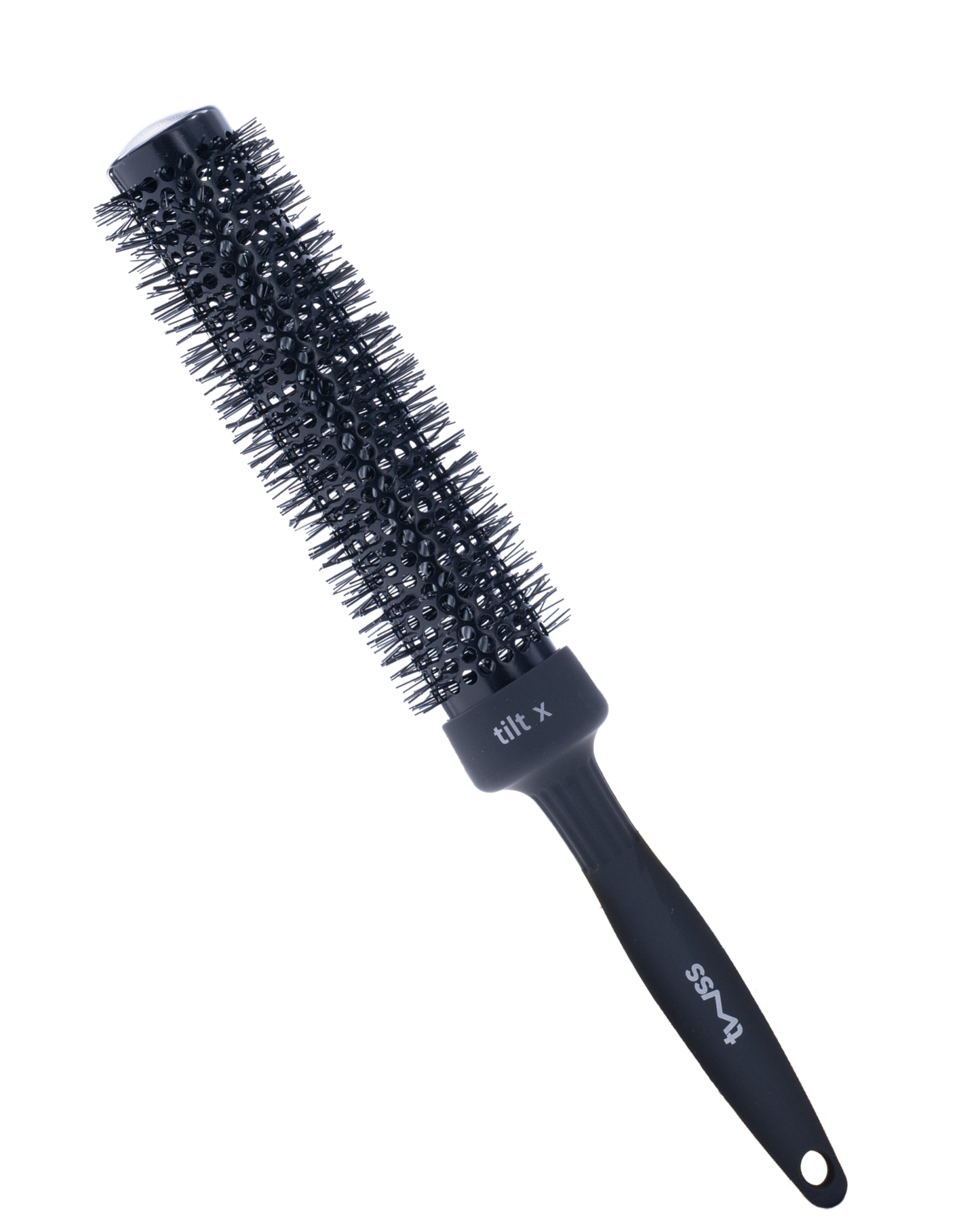 twss - Tilt-X Ceramic Blow Dry Brush– Round long barrel Brush for Fast Drying & Frizz Control