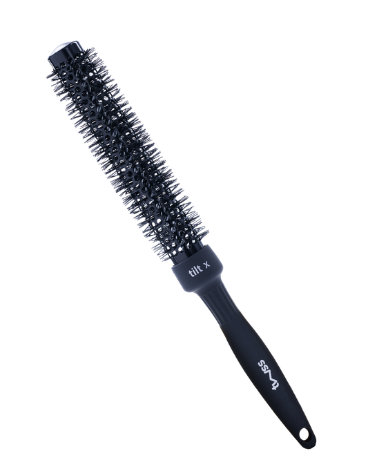 twss - Tilt-X Ceramic Blow Dry Brush– Round long barrel Brush for Fast Drying & Frizz Control