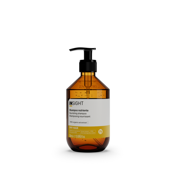 Insight Dry Hair Nourishing Shampoo front view by Insight | EIDEAL