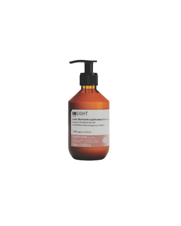 Insight Elasti-Curl Leave-In Detangling Hair Milk 250ml front view by Insight | EIDEAL
