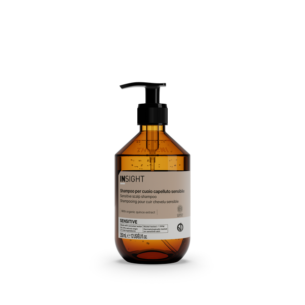 Insight Sensitive Scalp Shampoo 350ml front view by Insight | EIDEAL