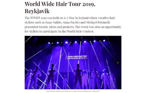 Davines World Wide Hair Tour on Middle East Beauty