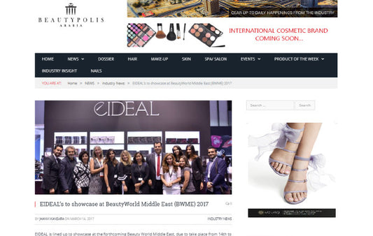 EIDEAL x Beauty World Middle East