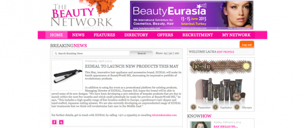 The Beauty Network April 2013