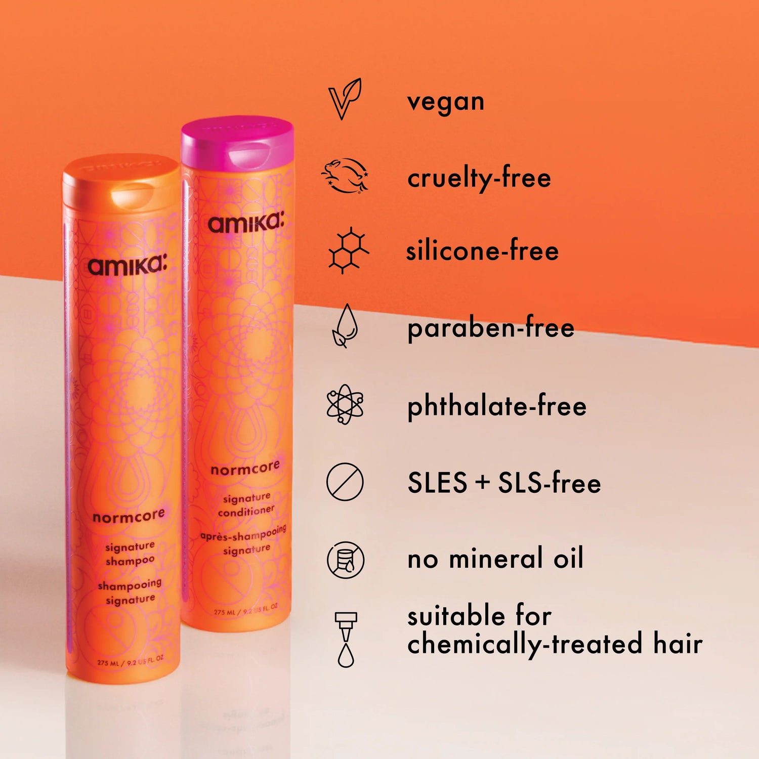 amika normcore signature shampoo