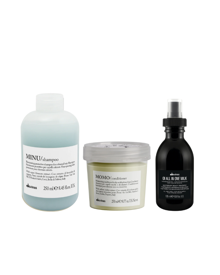 Davines Colored and Dry Hair Bundle
