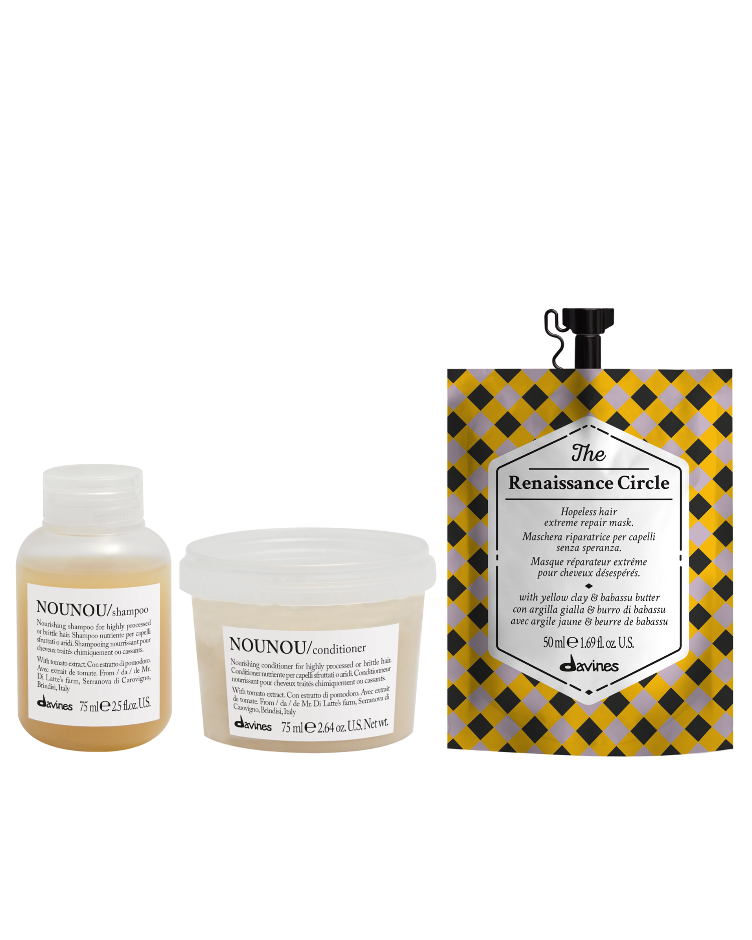 Damaged Hair Travel Bundle