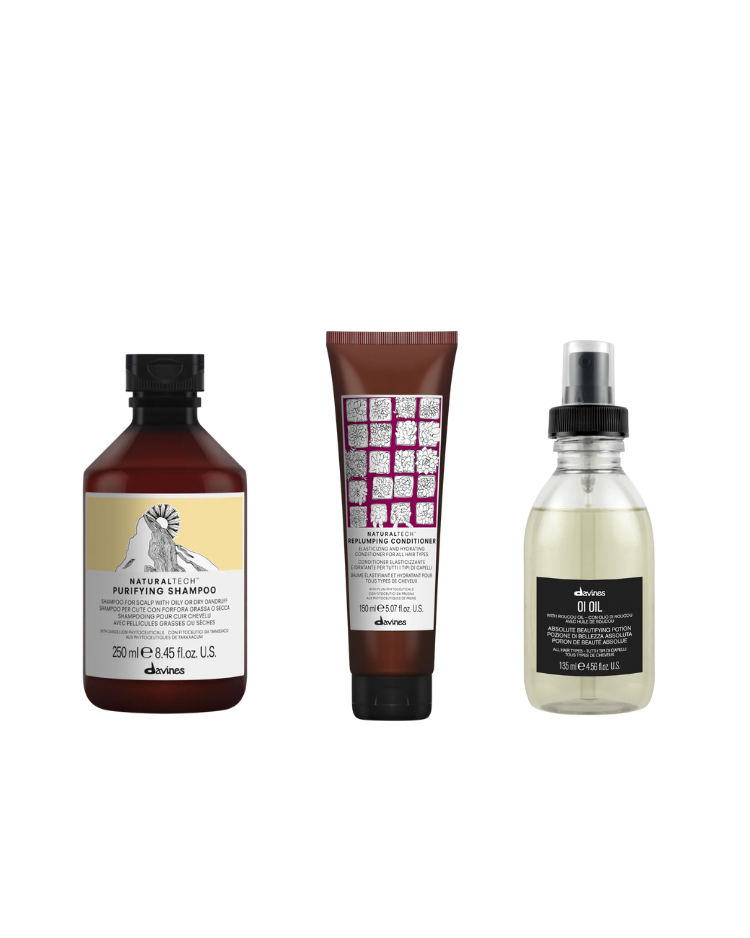 Davines Dandruff and Dry Hair Bundle