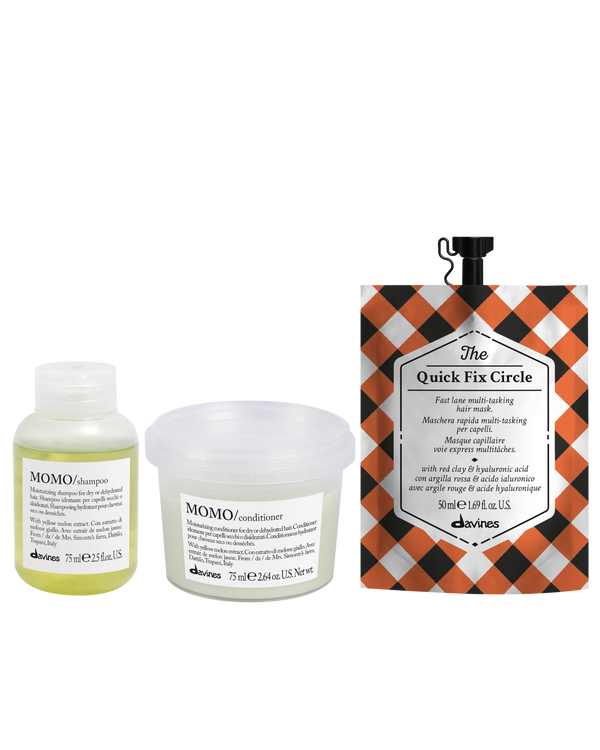 Davines Dry Hair Travel Bundle
