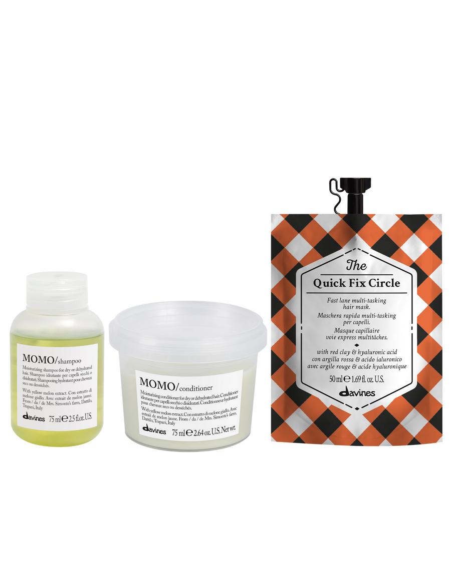 Davines Dry Hair Travel Bundle