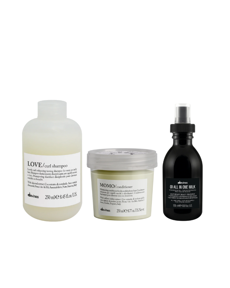 Davines Dry and Curly Hair Bundle