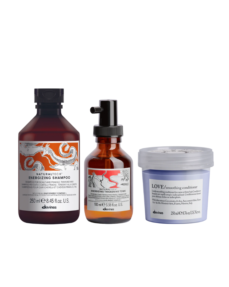 Davines Hairloss & Frizzy Hair Bundle
