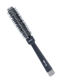 twss - Lock Titanium Round Curling Brush-Volumizing Styling Brush for Smooth Curls