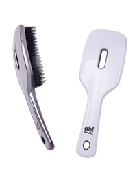 twss – OH! Flexible Travel Hair Brush– Detangling & Scalp Stimulating Brush for Wet & Dry Hair