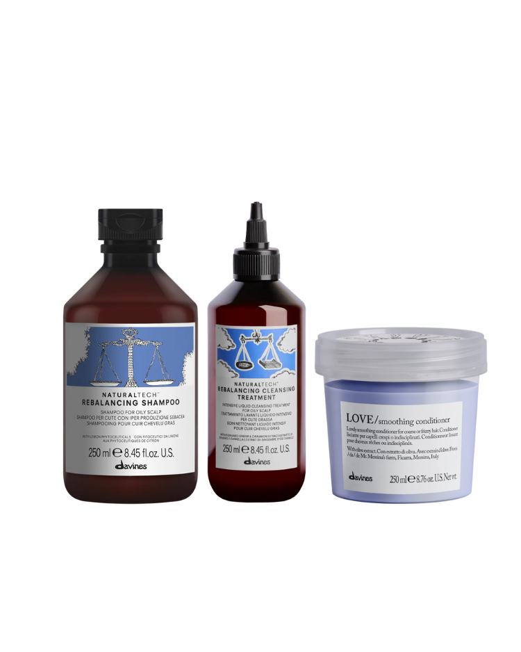 Davines Oily and Frizzy Hair Bundle