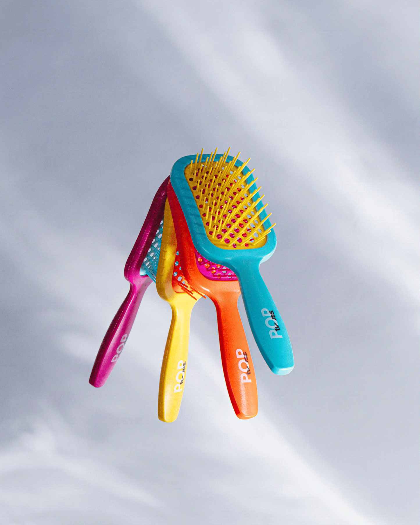 twss – POP Wet & Detangling Hair Brush– Anti-Frizz Wide-Tooth Brush for Curly or Fine hair
