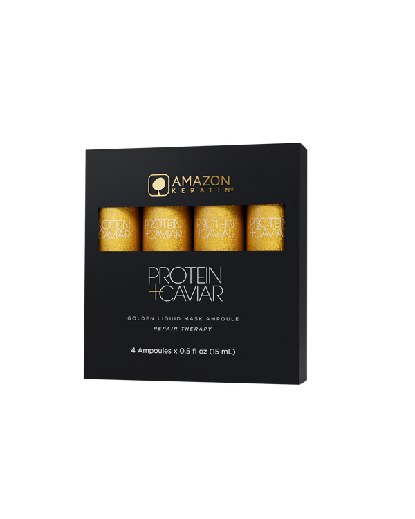 Amazon Keratin Protein + Caviar Ampoules