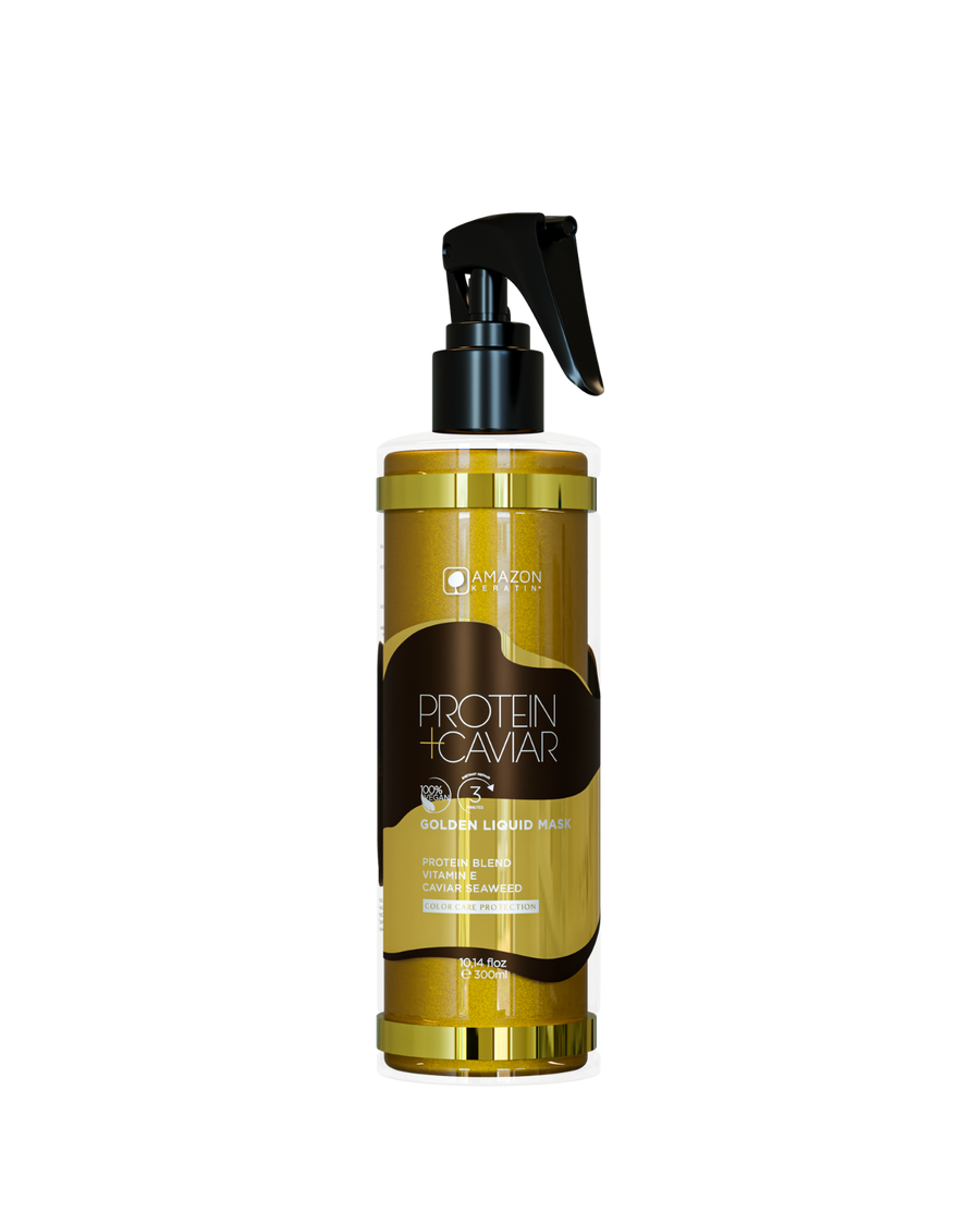 Amazon Keratin Protein + Caviar Golden Liquid Mask