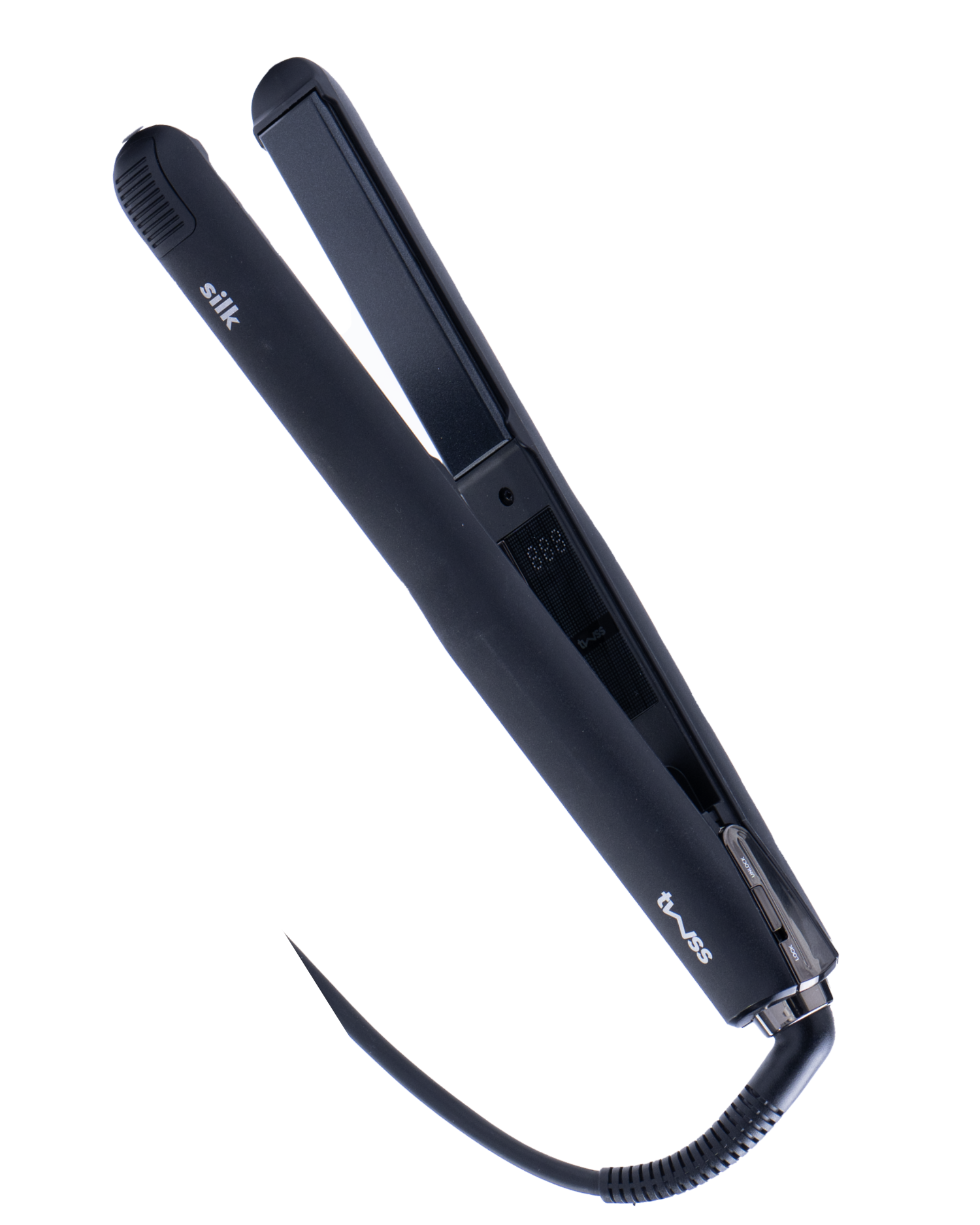 twss – Silk Nano-Diamond coated Hair Straightener–  Digital Infrared Flat Iron for Sleek, Frizz-Free Styling