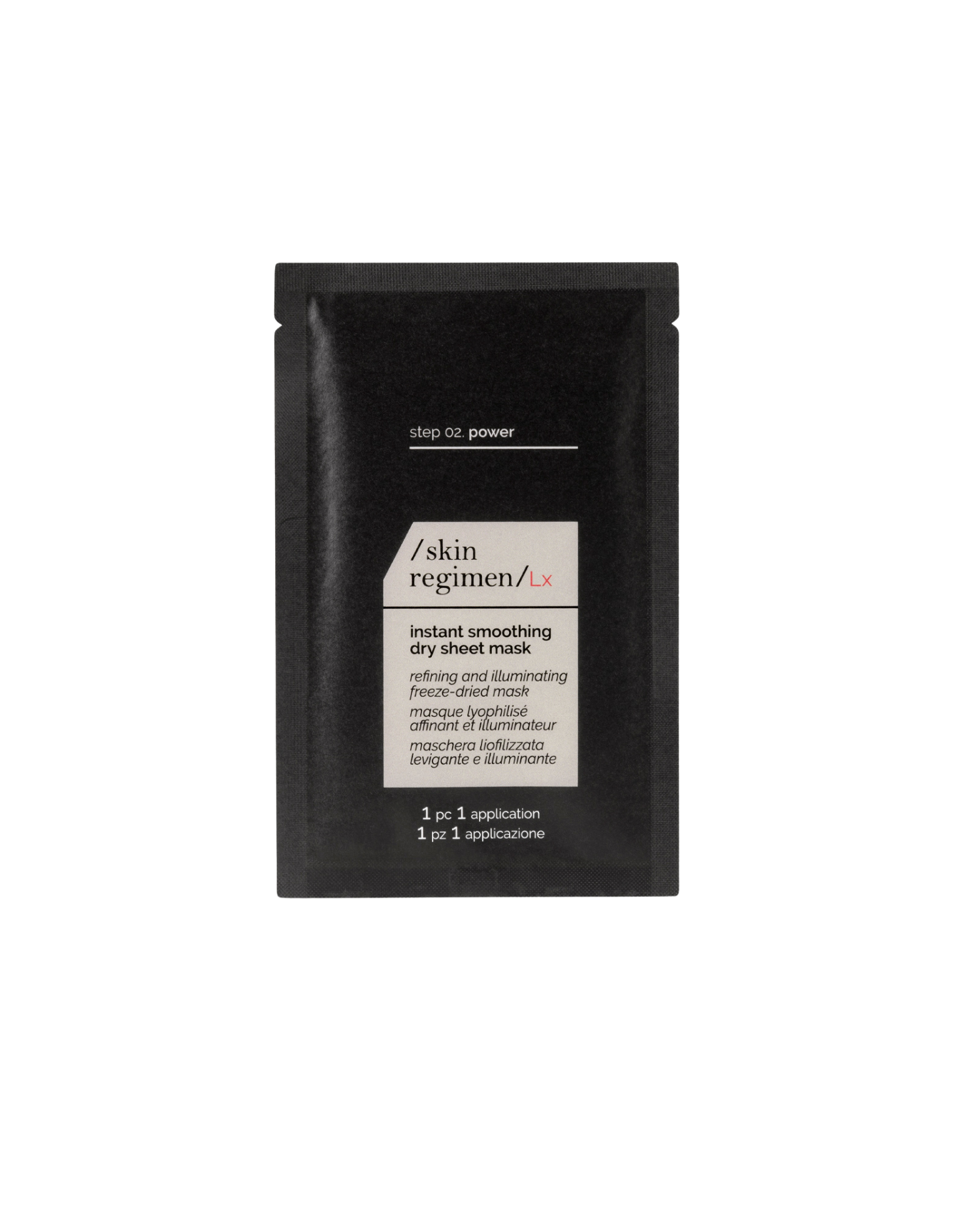 Skin Regimen LX Instant Smoothing Dry Sheet Mask