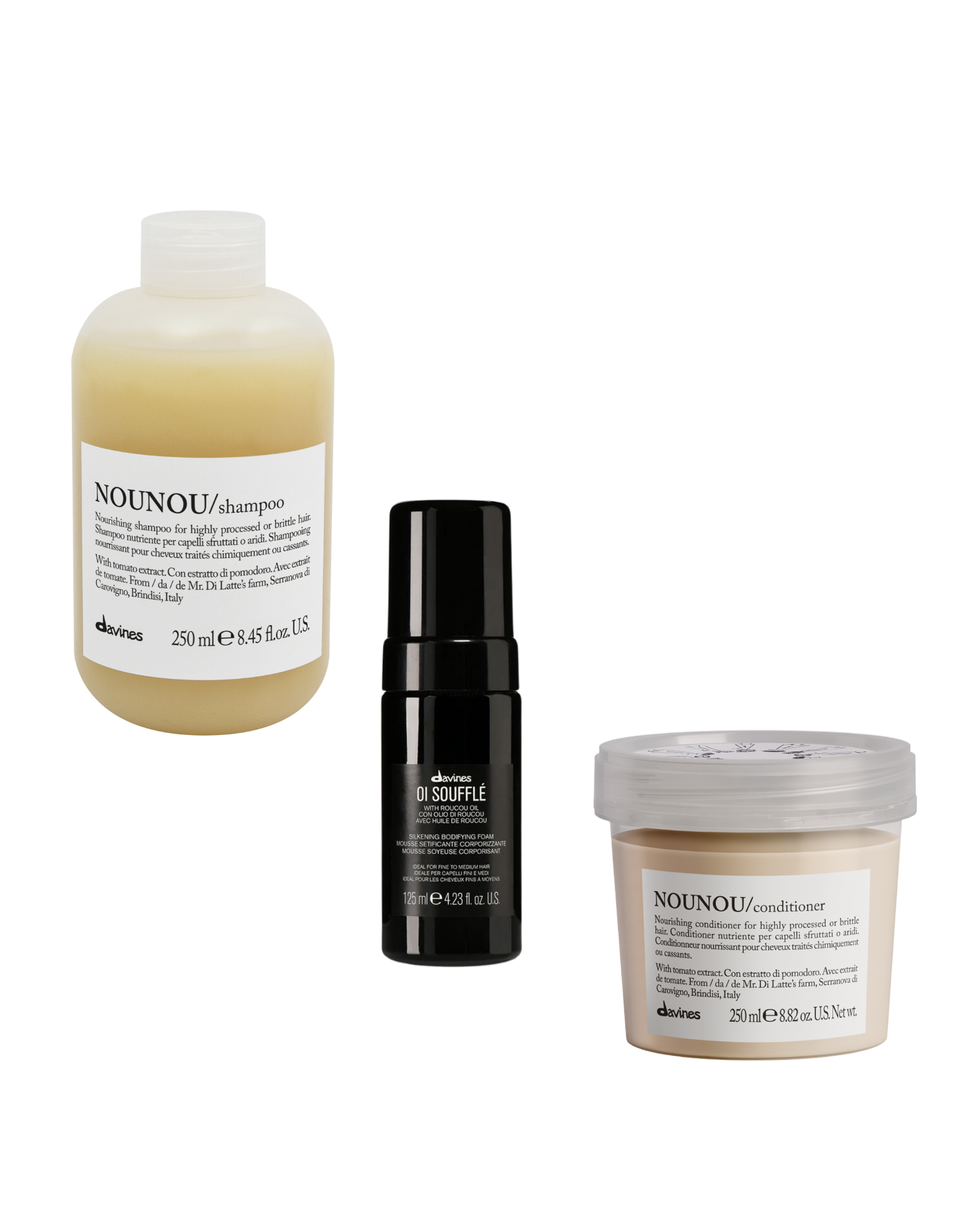 The Nourished Silkening Hair Bundle