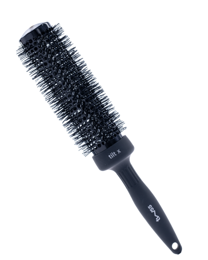 twss - Tilt-X Ceramic Blow Dry Brush– Round long barrel Brush for Fast Drying & Frizz Control