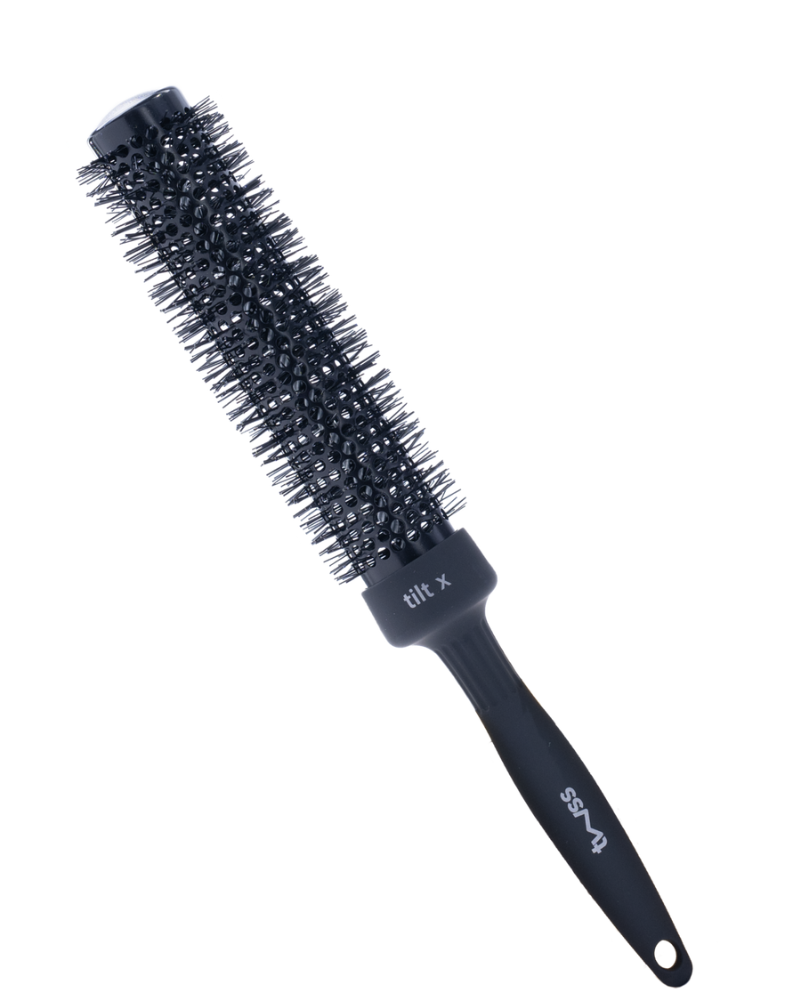 twss - Tilt-X Ceramic Blow Dry Brush– Round long barrel Brush for Fast Drying & Frizz Control - EIDEAL - EIDEAL