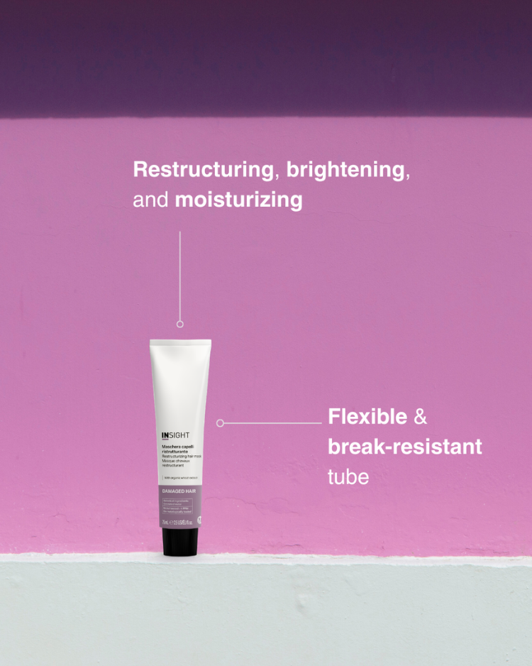 Insight Damaged Hair Restructuring Hair Mask in-use result by Insight | EIDEAL