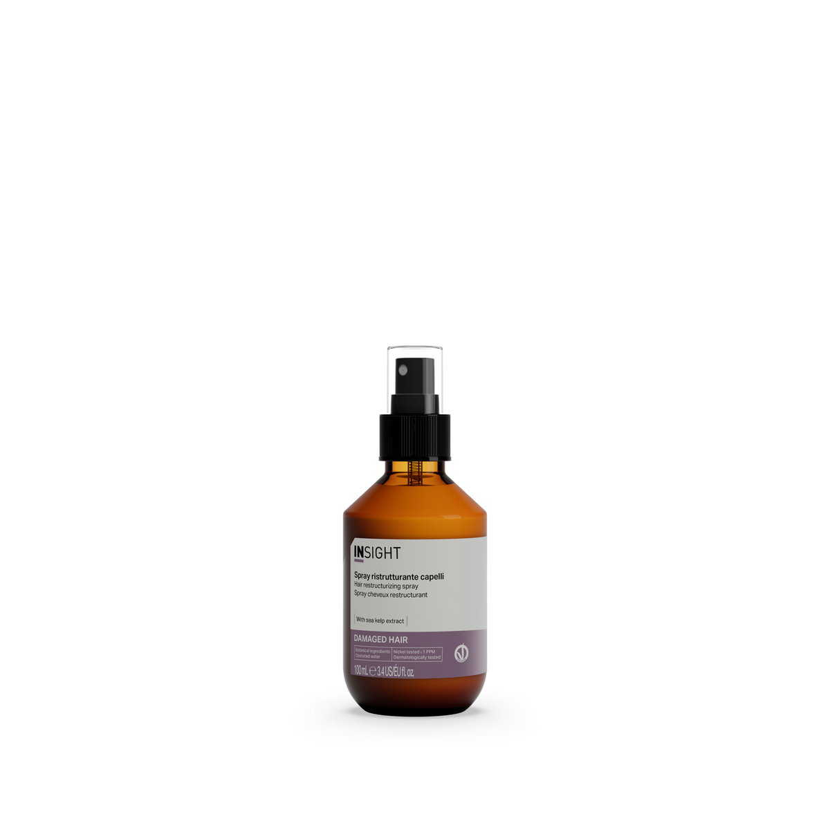 Insight Damaged Hair Restructuring Spray 100ml front view by Insight | EIDEAL