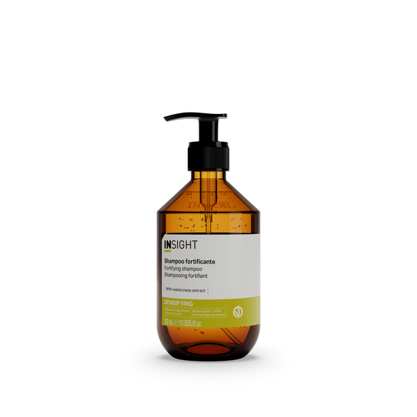 Insight Densifying fortifying shampoo 350ml front view by Insight | EIDEAL