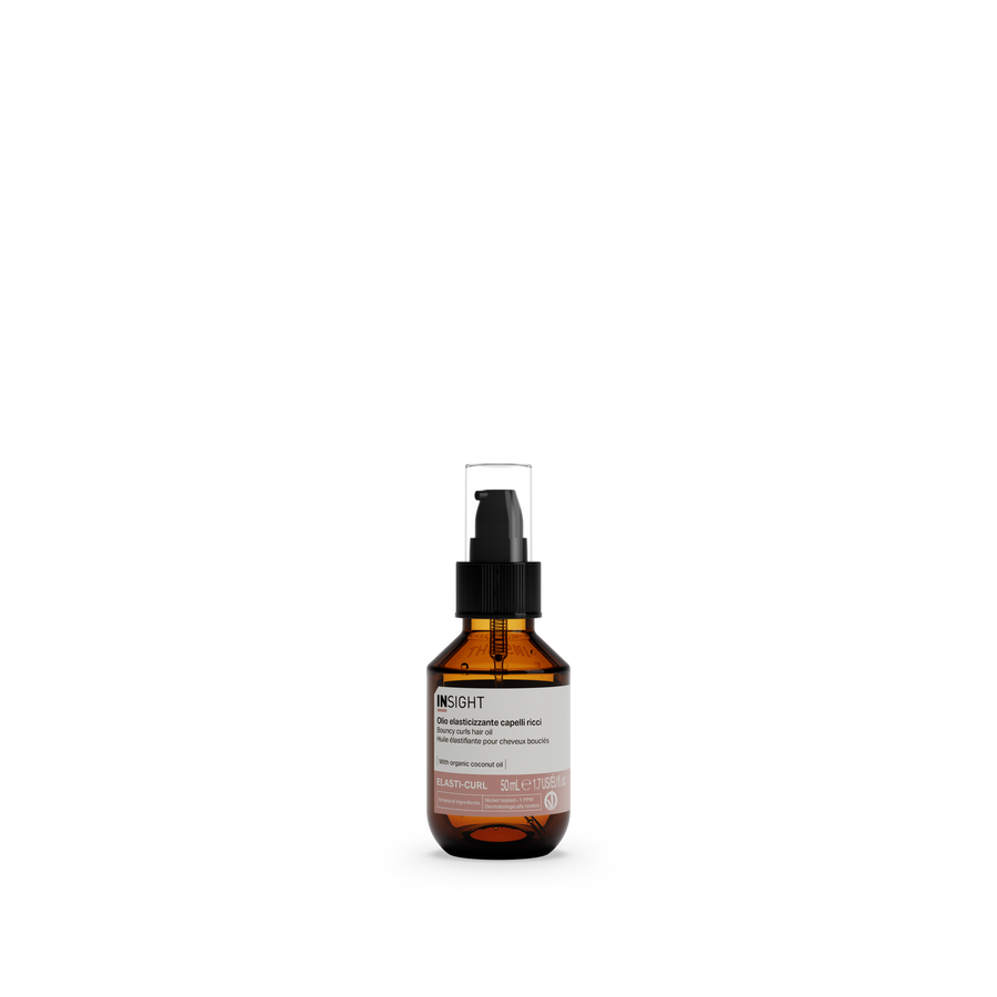 Insight Elasti-Curl Bouncy Curls Hair Oil 50ml front view by Insight | EIDEAL