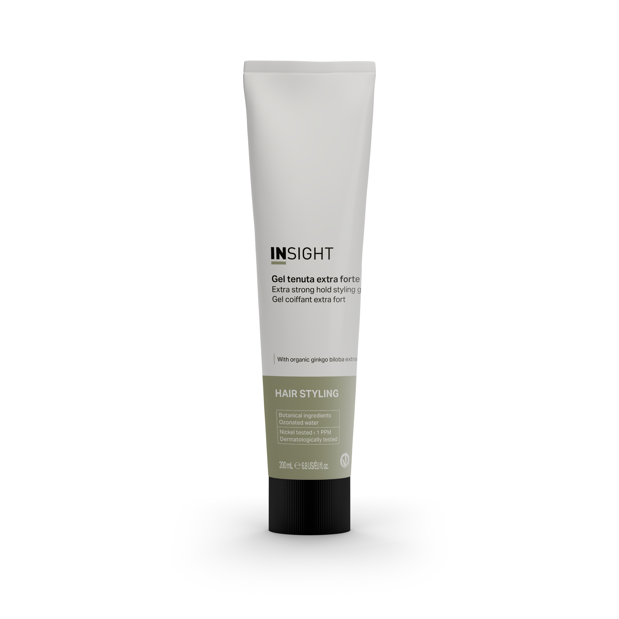 Insight Extra Strong Hold Styling Gel 200ml front view by Insight | EIDEAL
