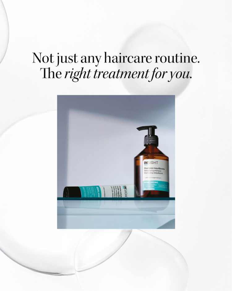 Insight Rebalancing Scalp Exfoliating Cream 180ml in-use result by Insight | EIDEAL