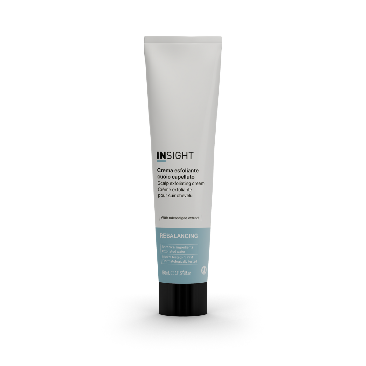 Insight Rebalancing Scalp Exfoliating Cream 180ml front view by Insight | EIDEAL