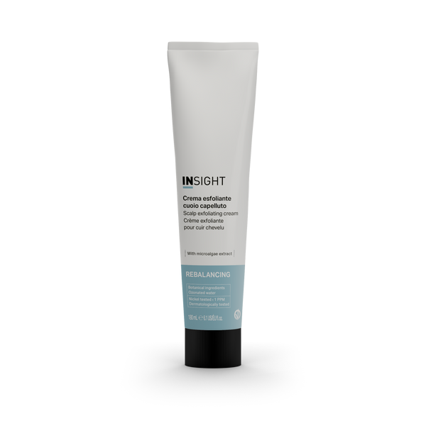 Insight Rebalancing Scalp Exfoliating Cream 180ml front view by Insight | EIDEAL