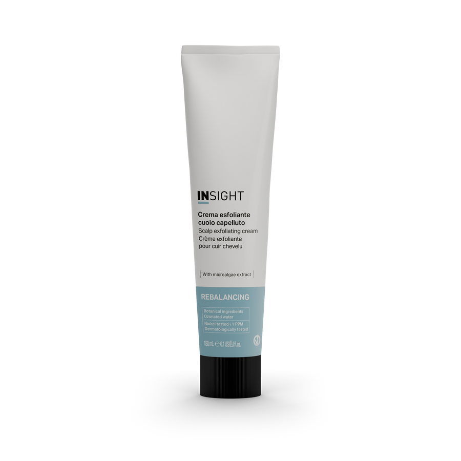 Insight Rebalancing Scalp Exfoliating Cream 180ml front view by Insight | EIDEAL