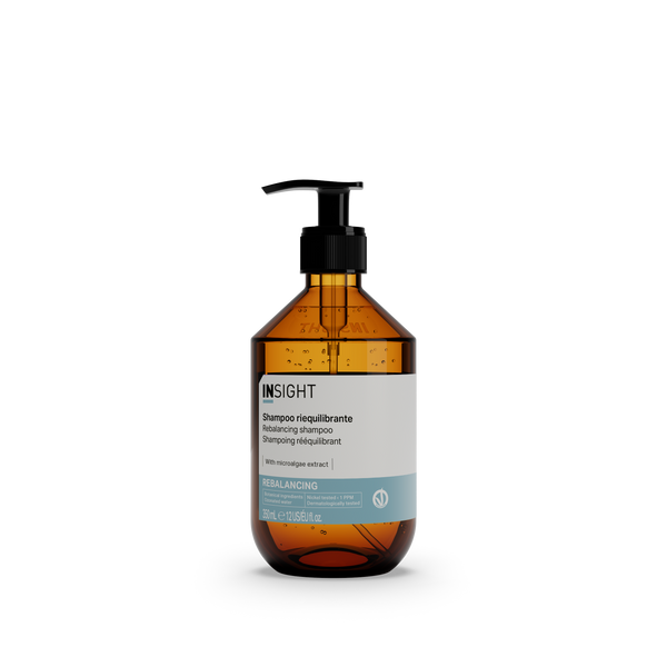 Insight Rebalancing Shampoo 350ml front view by Insight | EIDEAL