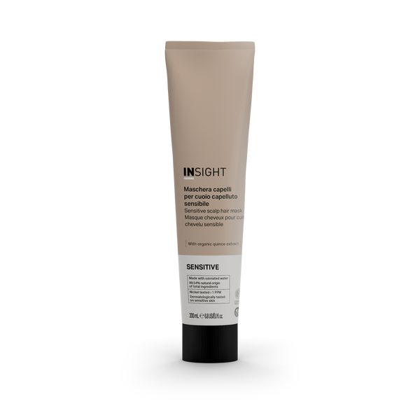 Insight Sensitive Scalp Hair Mask 200ml front view by Insight | EIDEAL