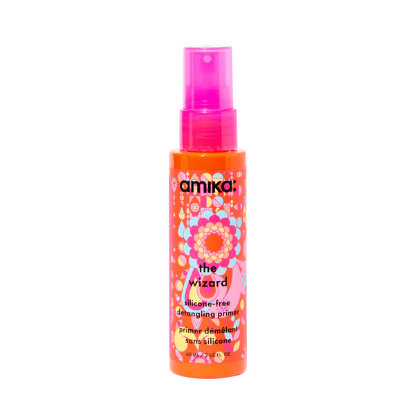amika the wizard silicone-free detangling hair primer